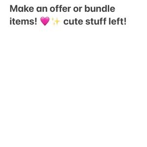 Make an offer or bundle!
